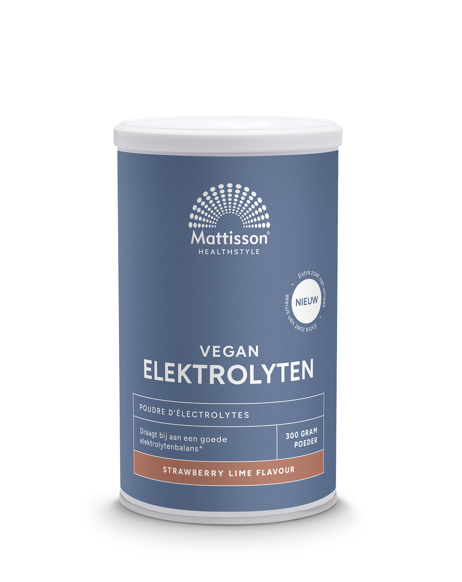 Mattisson Elektrolyten Poeder Strawberry Lime 300.00 Gram